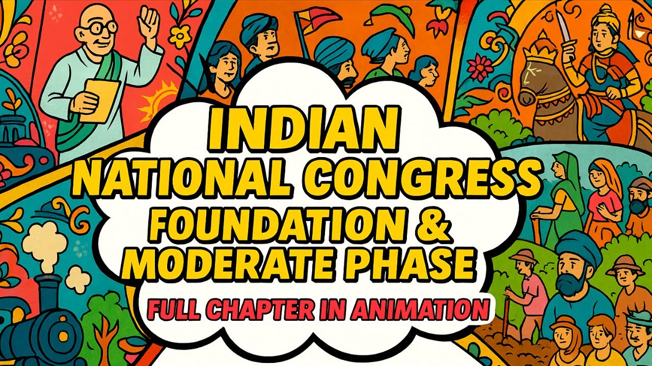 Moderate Phase Indian National Congress: Foundation & Moderate Phase | Spectrum Modern ...