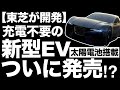 【衝撃】充電不要EVがついに発売!？東芝が開発した「「次世代太陽電池」で世界は一変する！【透過型亜酸化銅（Cu2O）太陽電池】