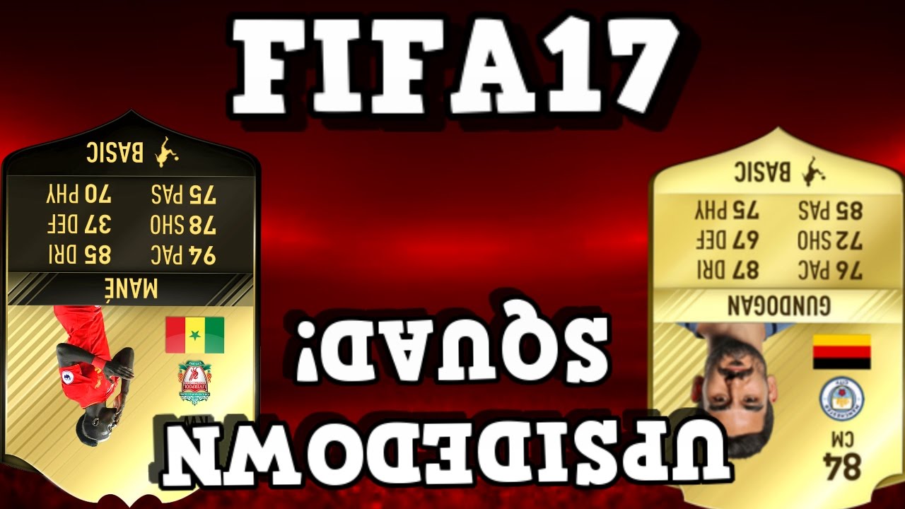 Fifa17 upsidedown squad ! Shocker! ( cech you legend!)