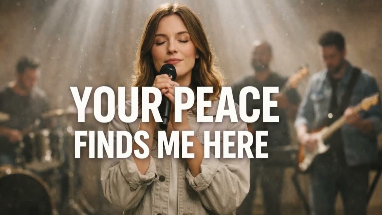 Your peace finds me here | Christian worship to heal the heart and rest in God