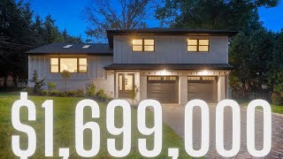 TOURING A LUXURIOUSLY RENOVATED $1.69M HOME IN ORADELL NJ