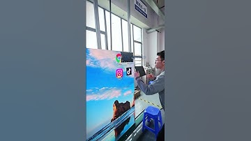 Have you ever seen such a thin LED panel? #leddisplay #eagerled #ledvideowall
