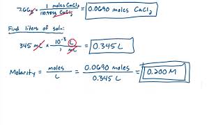CHEM 110 Solutions and Molarity Chem110 Solution Concentration