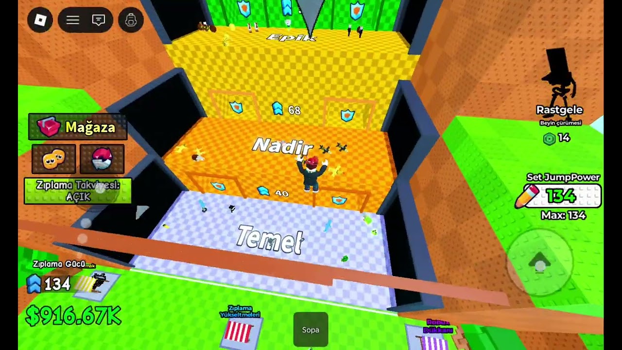 Jump for brainrot's oynunu oynadı roblox player game good