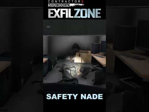 Nade First For Safety Contractors Showdown Exfil Zone Shorts Exfilzone
