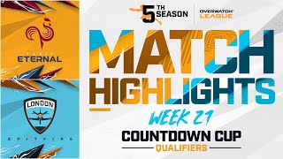 @VegasEternal vs @Spitfire  | Countdown Cup Qualifiers Highlights | Week 21 Day 2