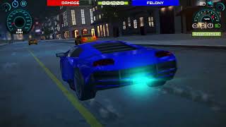 Pt.7 City car driving simulator. Never look behind yourself