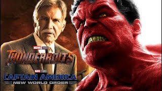 BREAKING Harrison Ford Cast as Red Hulk Thunderbolt Ross For MCU Captain America 4 & Thunderbolts