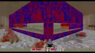 Ultimate Doom (E3M6: Mt. Erebus) walkthrough 100% Kills, Secrets and Items (Levels Flipped)