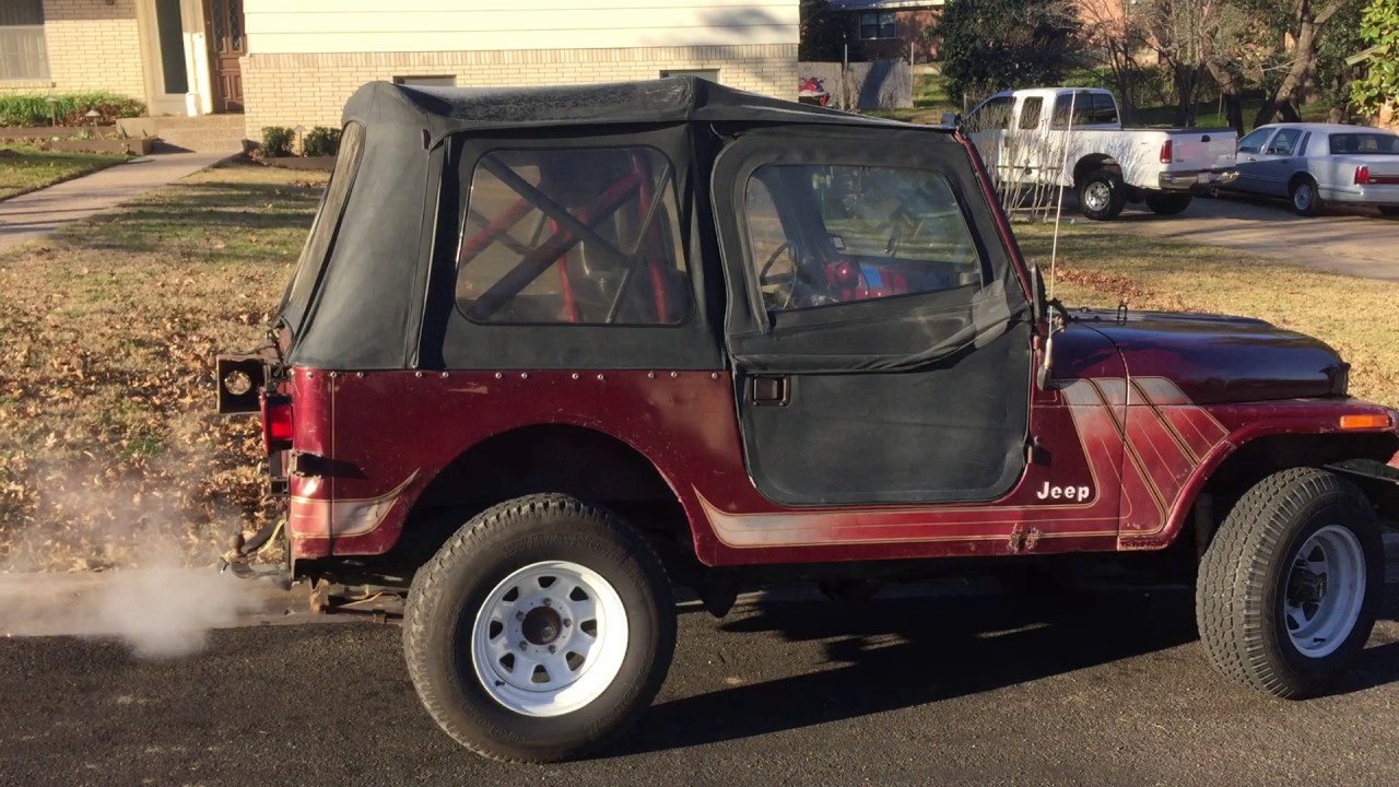 1981 Jeep CJ7 Idle and Walk around