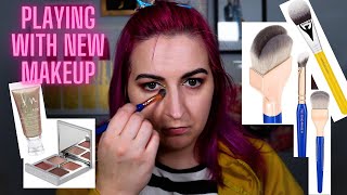Playing with NEW Makeup tools! | Kirby Rose