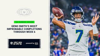 Next Gen Stats: Geno Smith’s 5 Most Improbable Completions Through Week 6