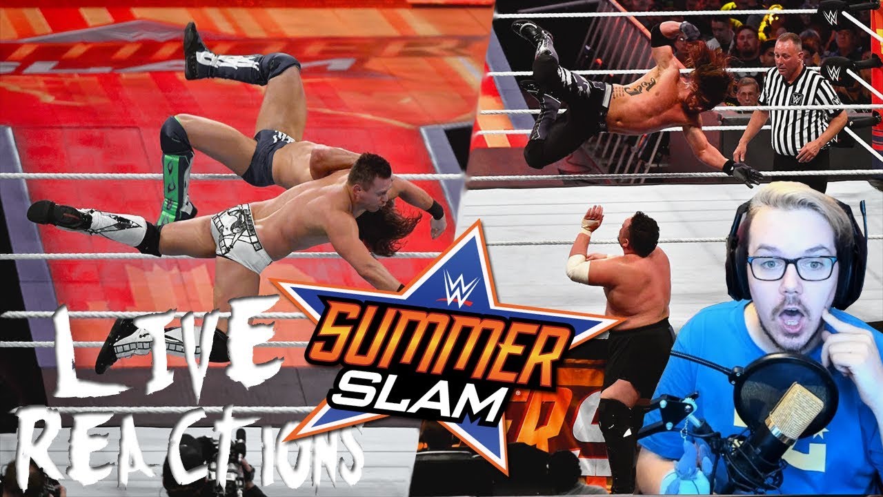 SQUASH-SLAM! | WWE SUMMERSLAM 2018 - Live Reactions!! + Review/Rückblick! | German/Deutsch