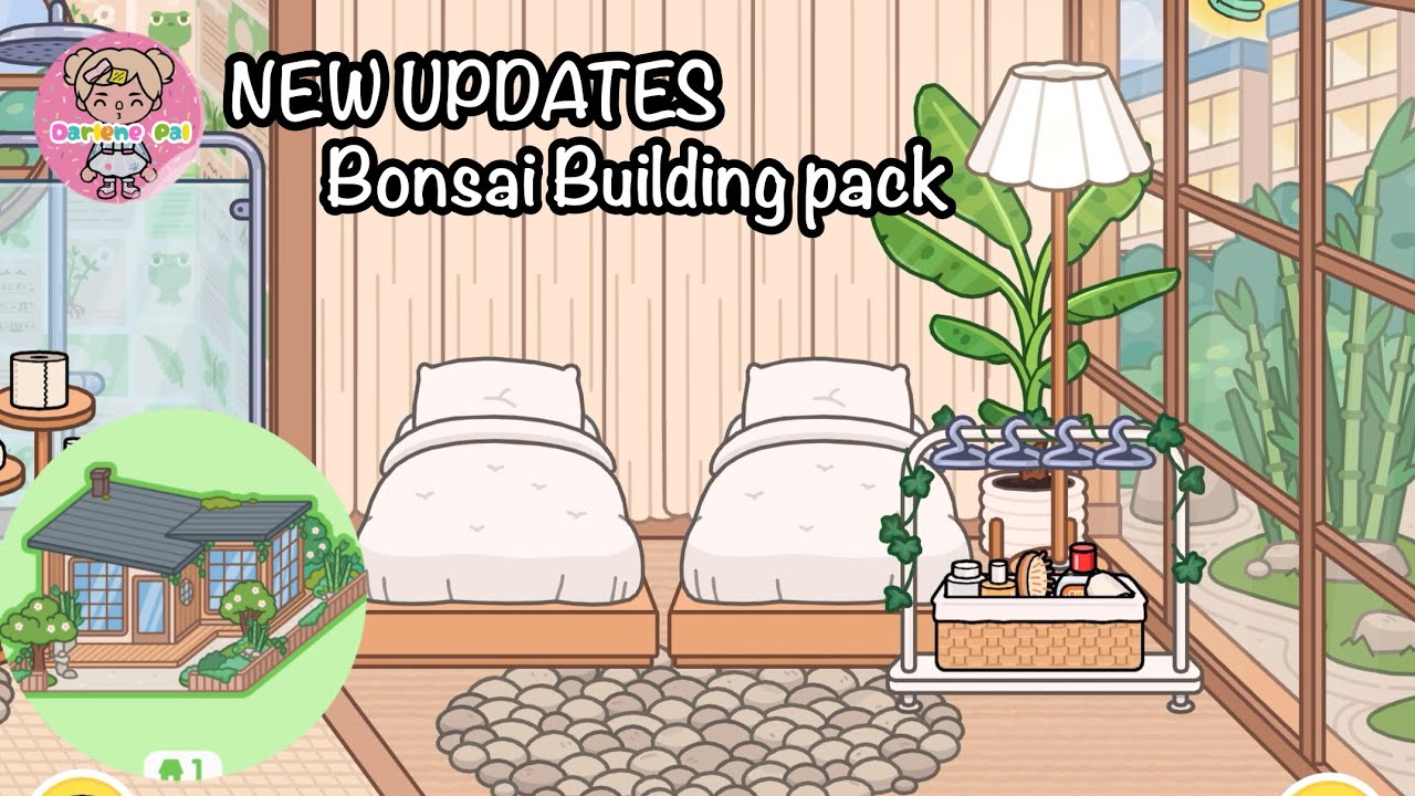 Toca World | NEW UPDATES Bonsai Building pack | Toca Life World 🌎 Toca ...
