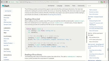 Flutter 17 -  File IO