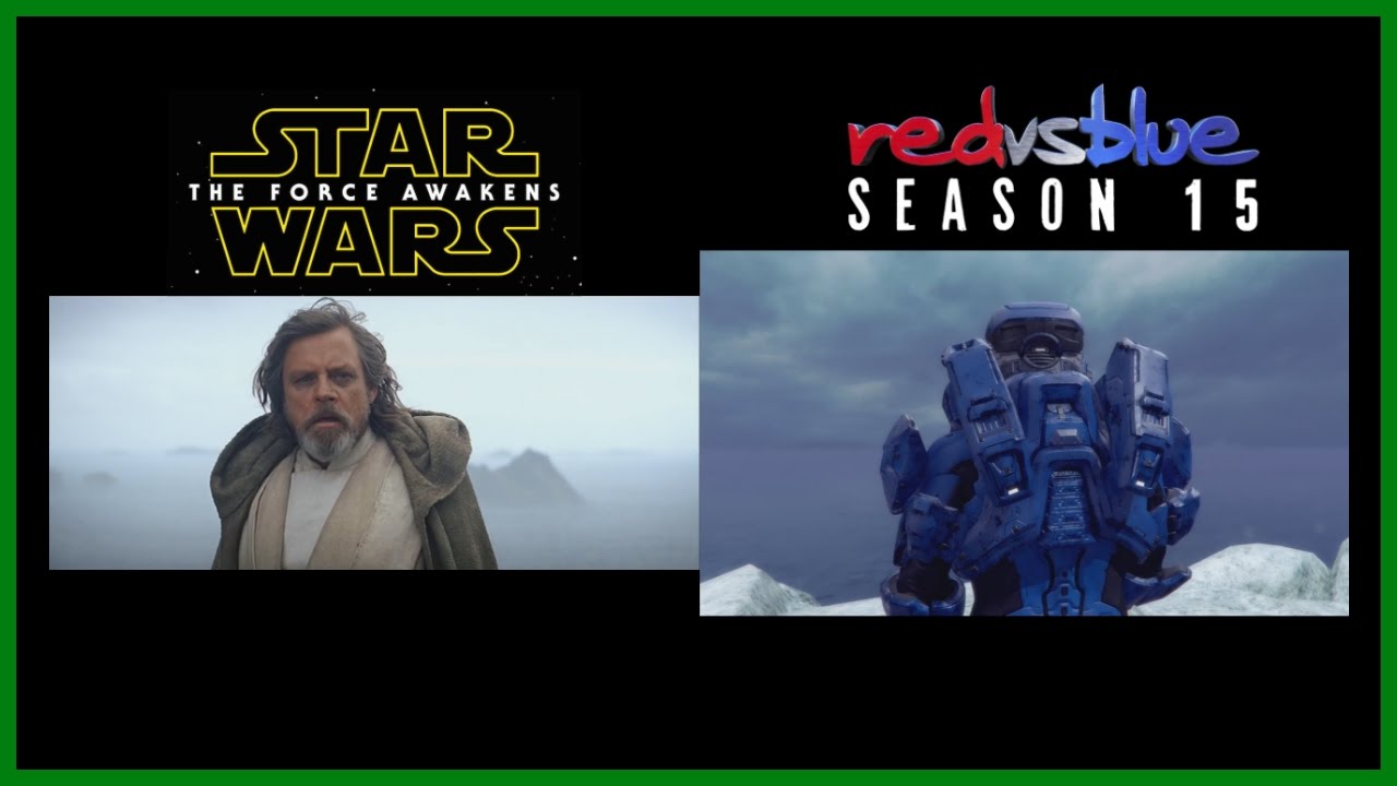 RvB 15 vs Star Wars: The Force Awakens: Ending Comparison