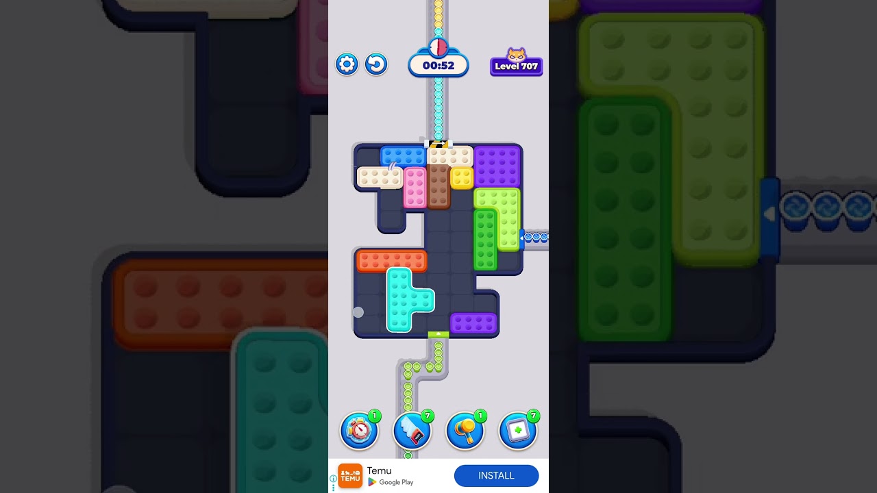 Coffee Run Puzzle Level 707