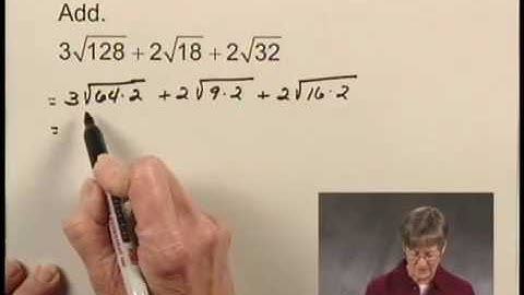 Introductory and Intermediate Algebra Ch10 Ex30