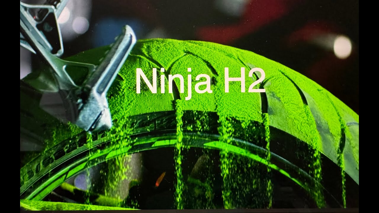 Taking the Ninja H2 on a peaceful ride, just cruising