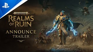 Warhammer Age of Sigmar- Realms of Ruin - Announce Trailer - PS5 Games