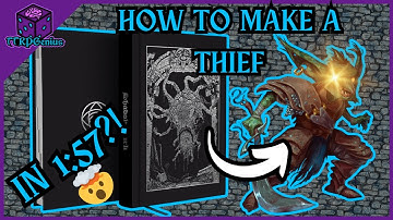 How To Make A Shadowdark Thief In Under 2 Minutes