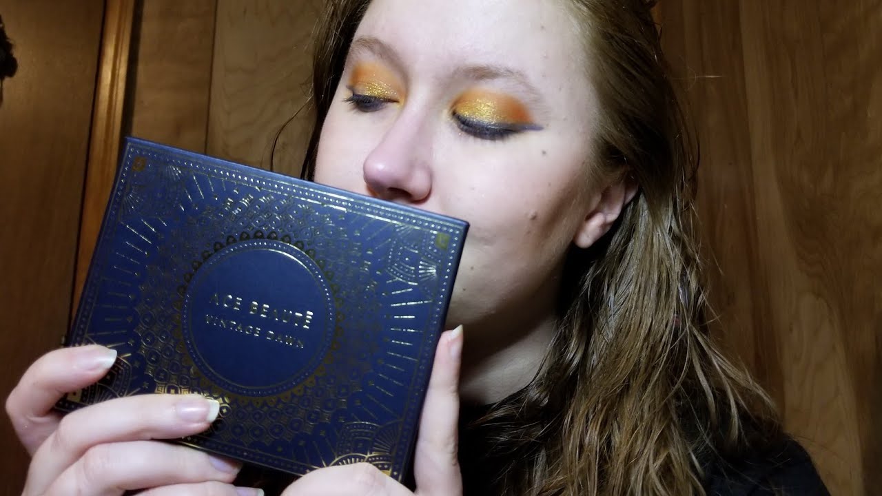 Testing Out Ace Beaute Vintage Dawn Palette! Sent From a Sub!