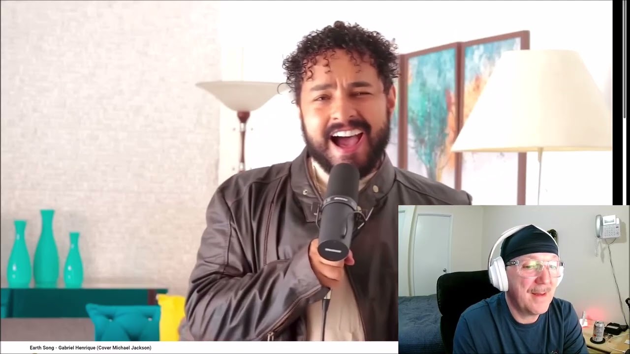 Gabriel Henrique - Earth Song 1st Time Reaction