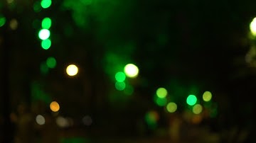 Bokeh night city street. Out of focus.
