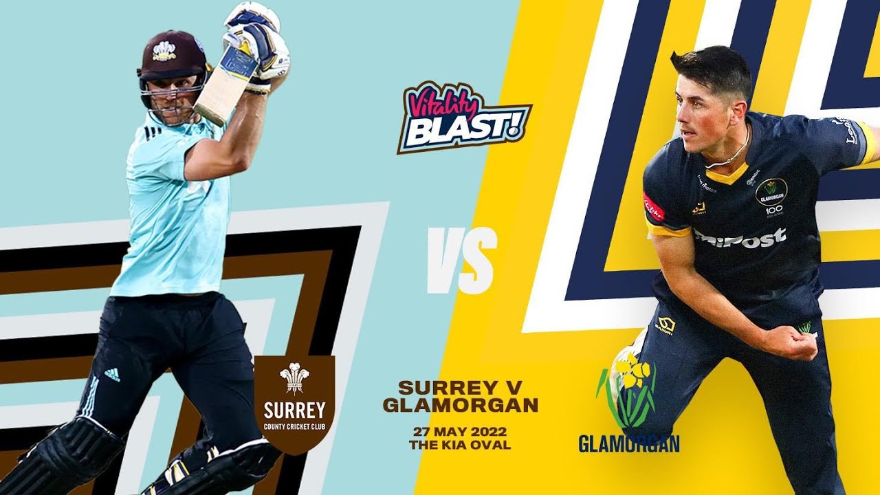 LIVE T20 Cricket - Surrey vs Glamorgan - Vitality T20 Blast