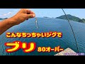 ブリ vs スーパーライトショアジギング。ジギングフルモン282