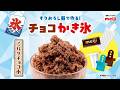 すりおろし器で作る!チョコかき氷