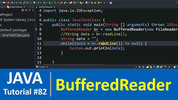 Java Tutorial #82 - Java BufferedReader Class with Examples (File Handling)