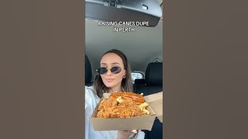 raising canes perth edition 📍compton burgers #raisingcanesdupe #perthburgers #perthfood