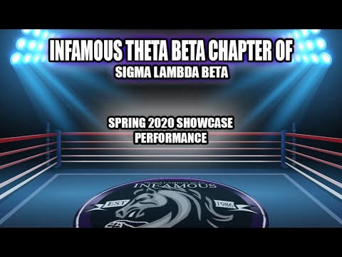 Sigma Lambda Beta Spring 2020 Showcase Performance