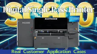The Real Application of SC600 Medium Format Single Pass Printer In Packaging Factory.