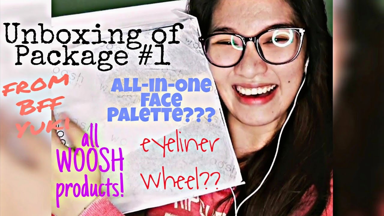 Unboxing of Packages from Texas Pt. 1 + WOOSH BEAUTY First Impression