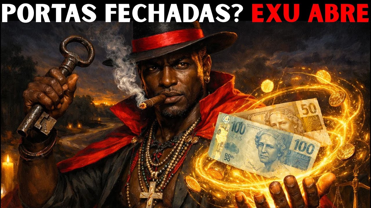 Essa Oração de Exu Tranca Ruas Vai Abrir TODAS AS PORTAS!