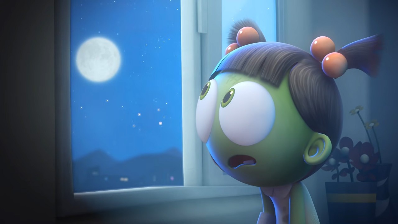 Fly Me To The Moon | Spookiz | Halloween Cartoons | Monster Cartoons For Kids