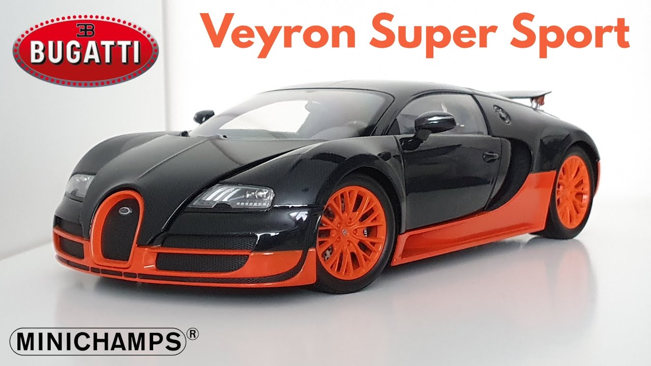 REVIEW: MiniChamps 1:18 Bugatti Veyron Super Sport - Exposed