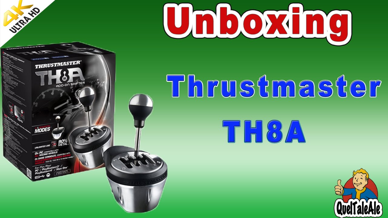Unboxing Thrustmaster TH8A - Cambio ad H e sequenziale 