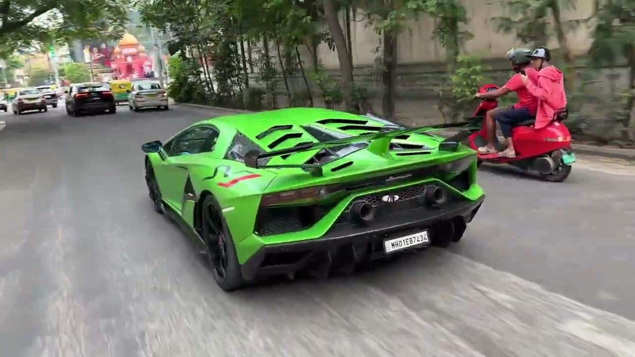INDIA'S LOUDEST LAMBORGHINI SVJ| NOVITEC EXHAUST CRAZY FLYBYS,INSANE V12 SOUNDS & ACCELERATIONS 