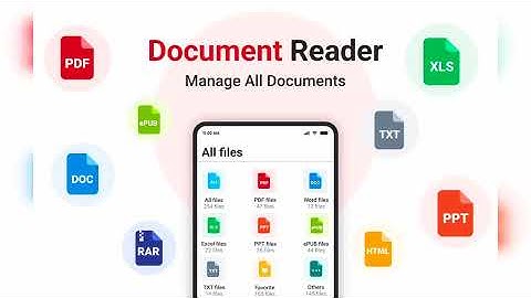 Document Reader - PDF, Docs, XLS, PPT, ePUB, TXT