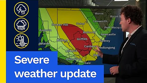 Severe Weather Update Saturday 20 December 2025: Severe storms and heat for the east