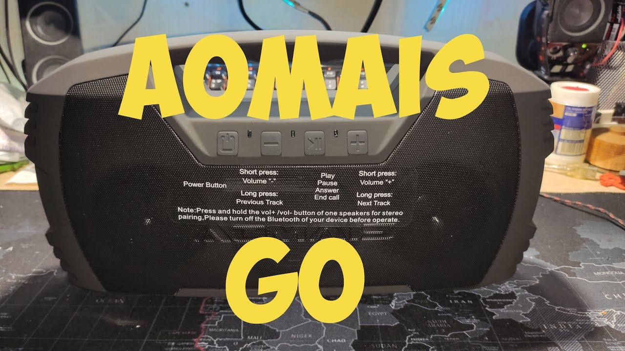 КРУТАЯ AOMAIS IPX7  Bluetooth колонка  с ALIEXPRESS