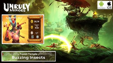 Unruly Heroes : The buzzing insects part 2 | Perfect run