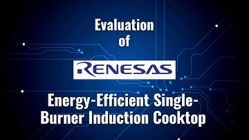 Energy Efficient Single Burner Induction Cooktop Reference Design Powered by iW248 - Demo Video