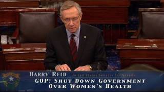GOP wants to shut down government over ideological issues over women's health