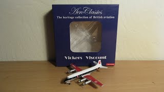 Unboxing - Aeroclassics 1:400 British European Airways Vickers Viscount 802