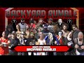 Ebws 8th annual backyard rumble battle royale match backyard rumble 92522