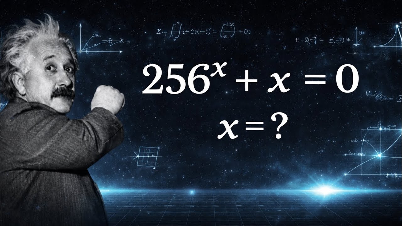 Экзамен на вступительное собеседование в Гарвард | Сложное решение показательного уравнения